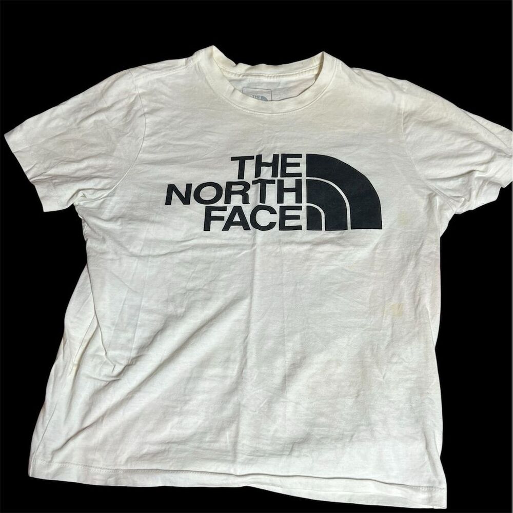 The North Face Women's XS White Half Dome Logo T-Shirt Casual - Picture 1 of 5